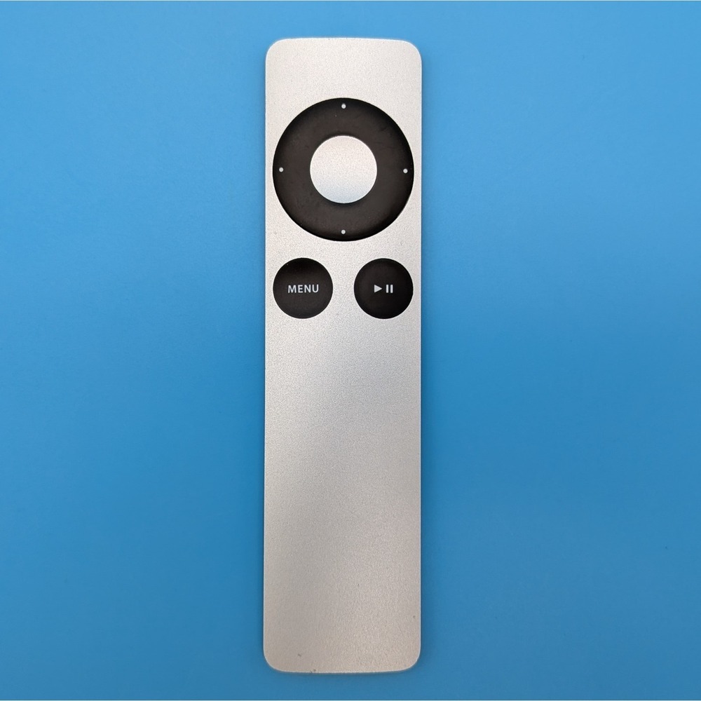 Replacement Apple TV Remote Control 2nd / 3rd Generation Silver Tested Working